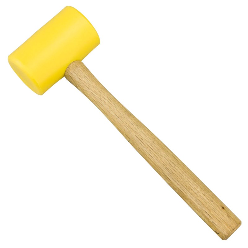 Maillet Jaune polymère Grand modèle