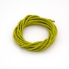 Lacet Cuir Rond diamètre 2mm longueur 100 cm Vert pomme