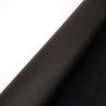 Vachette. Cuir souple grain zébu. Noir