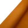 Vachette. Cuir lisse mat avec de la tenue, touché gras. Miel